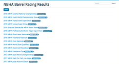 Desktop Screenshot of nbharesults.com